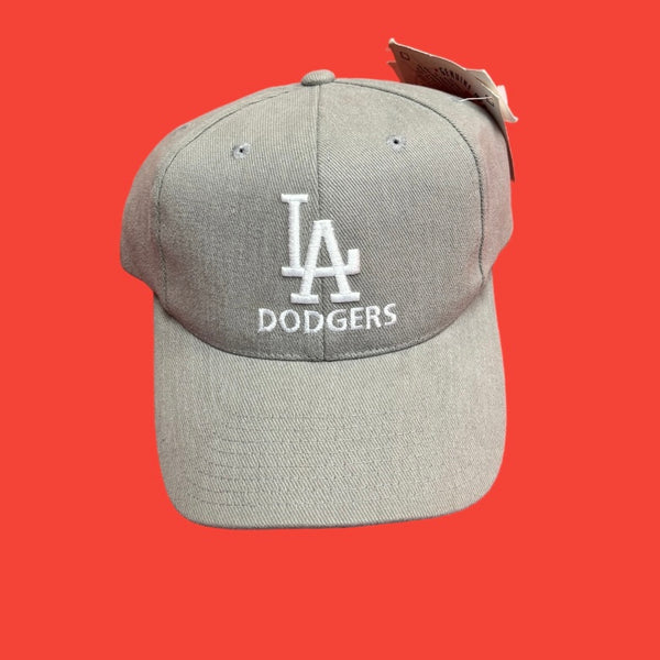 LA Dodgers Grey Strapback