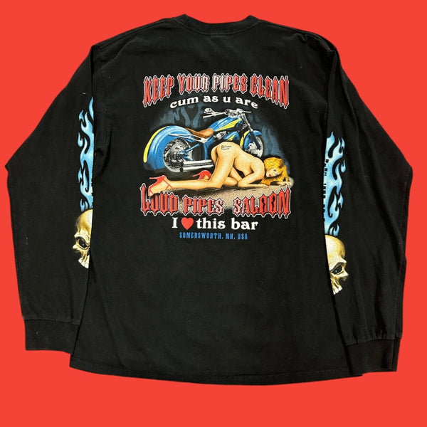 Loud Pipes Saloon LongSleeve T-Shirt L