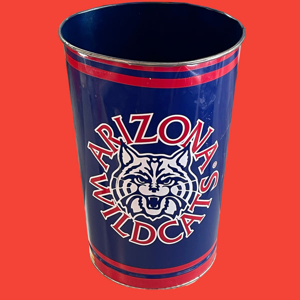 Arizona Wildcats Metal Bin