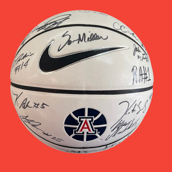 Arizona Wildcats Nike Signed Basketball