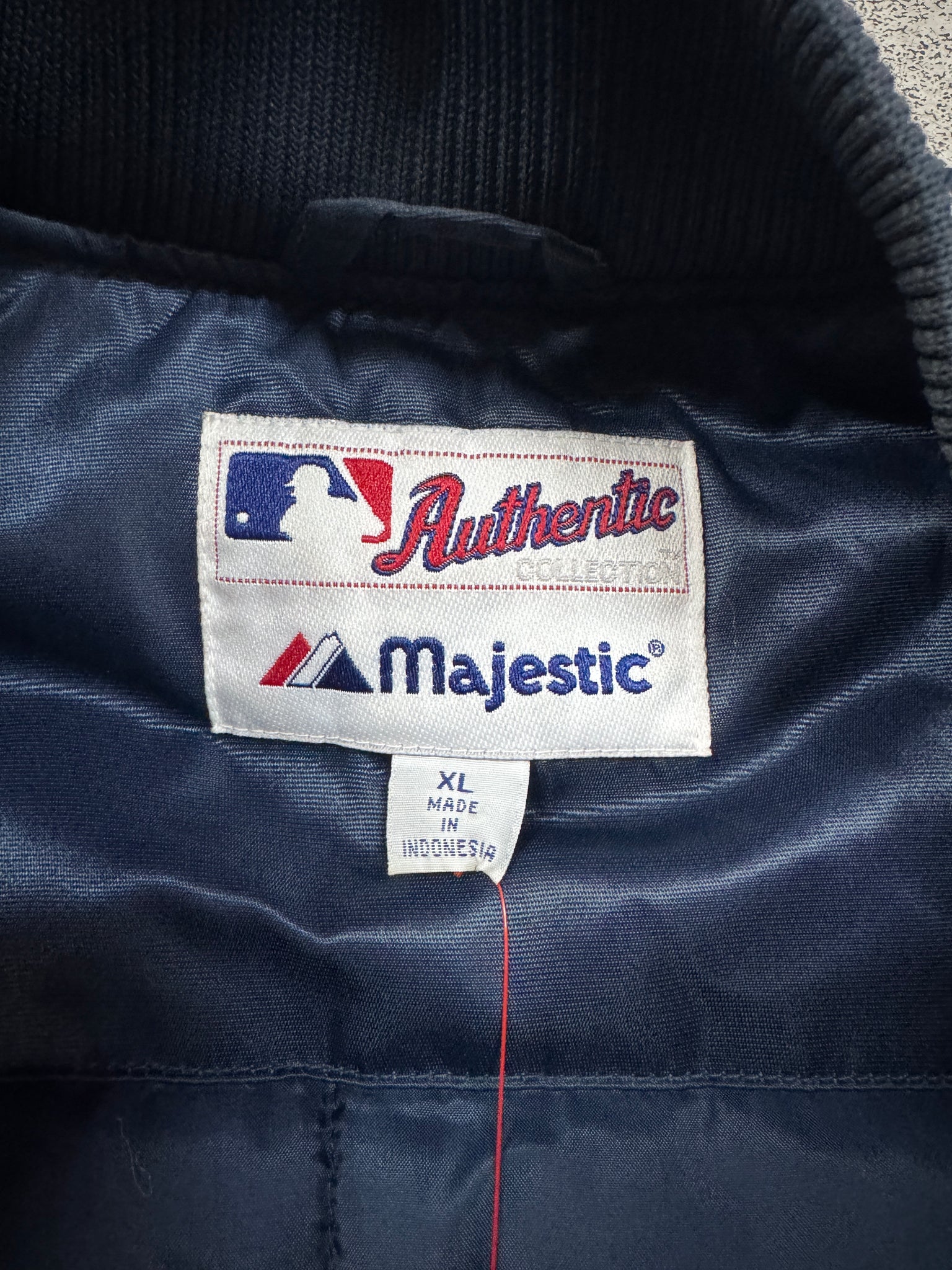 Vintage Yankees Satin Jacket Majestic XL