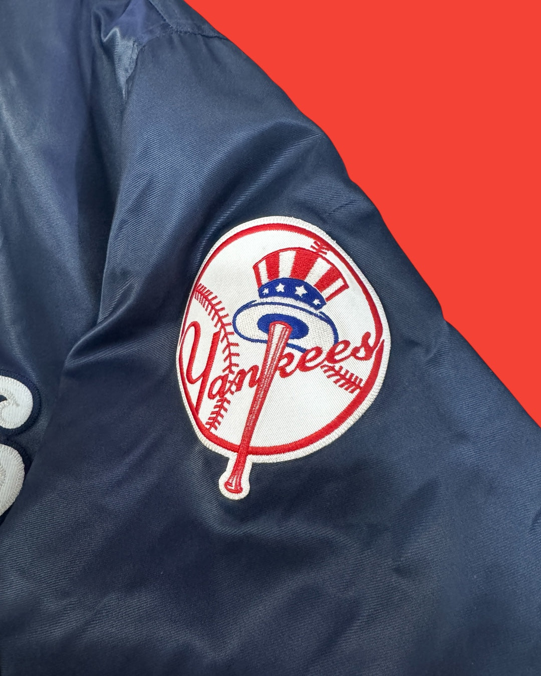 Vintage Yankees Satin Jacket Majestic XL