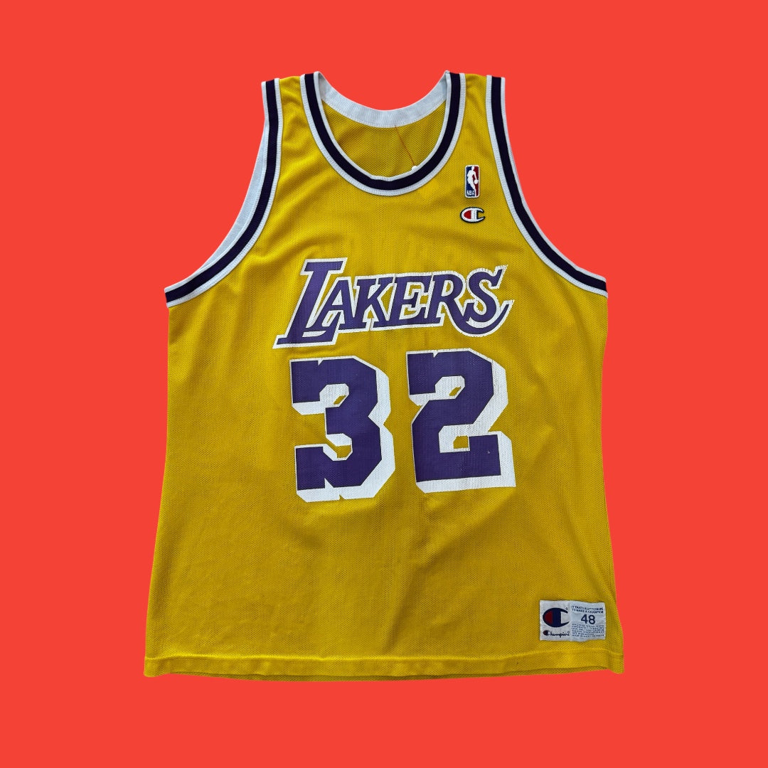 Lakers Magic Johnson Champion Jersey XL