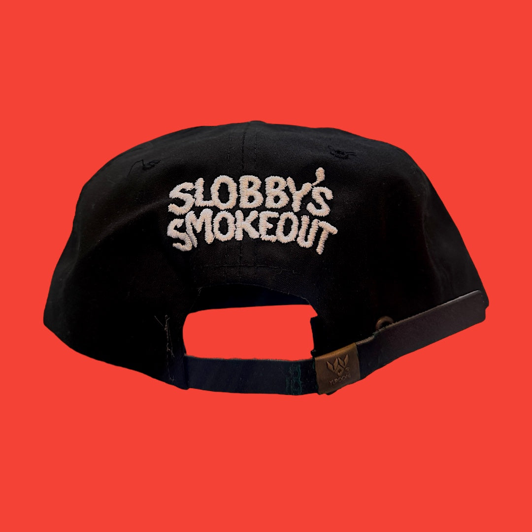 Slobby’s Smoke out X Puffcon Monster Black Twill Hat