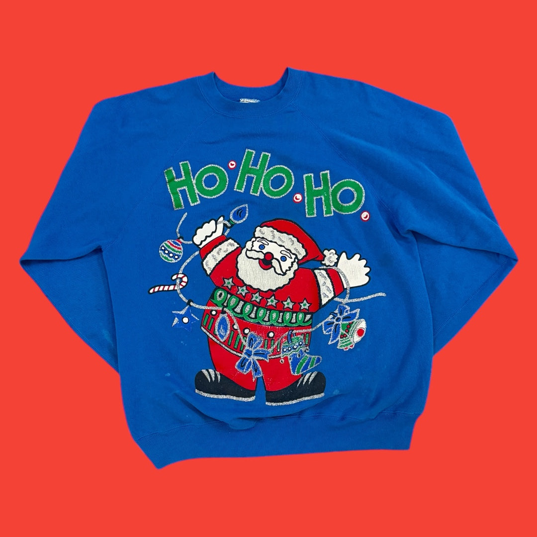 Vintage “Ho Ho Ho” Crewneck Large