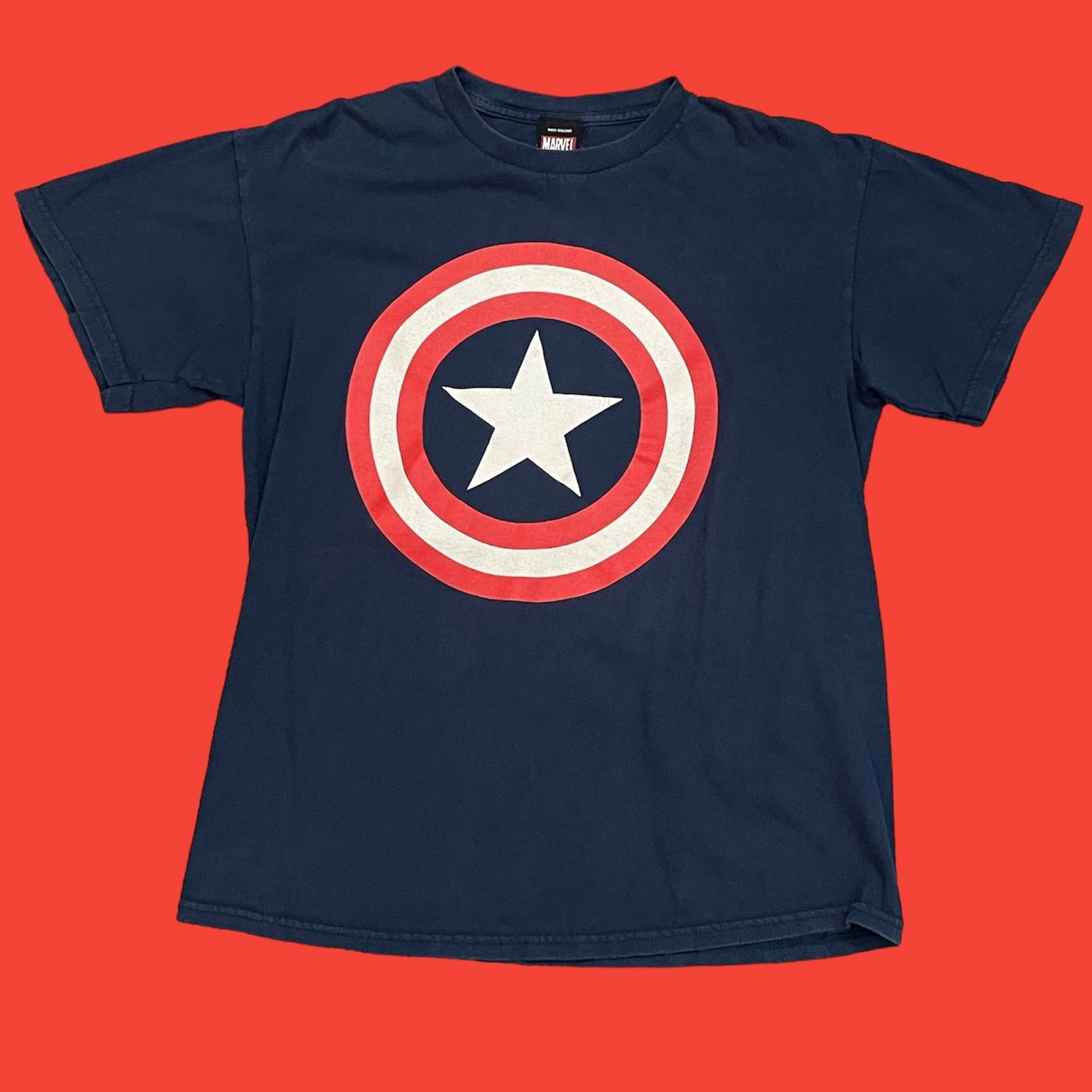 Captain America Logo T-Shirt M