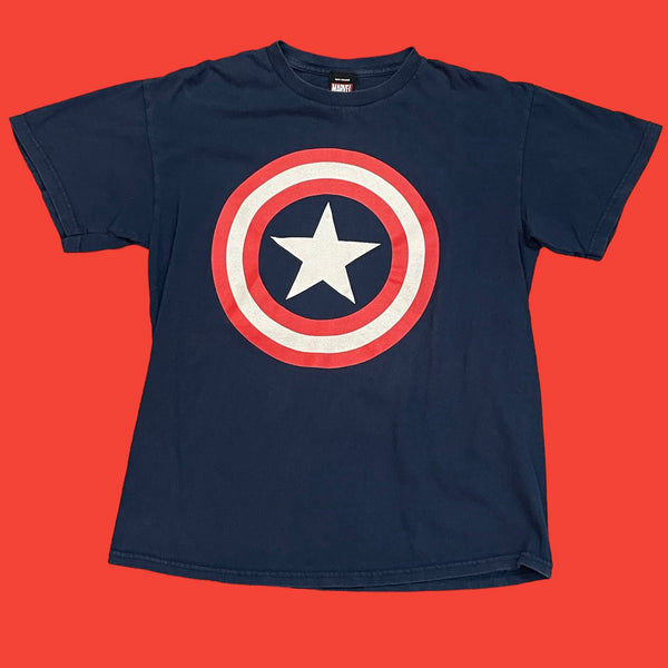 Captain America Logo T-Shirt M