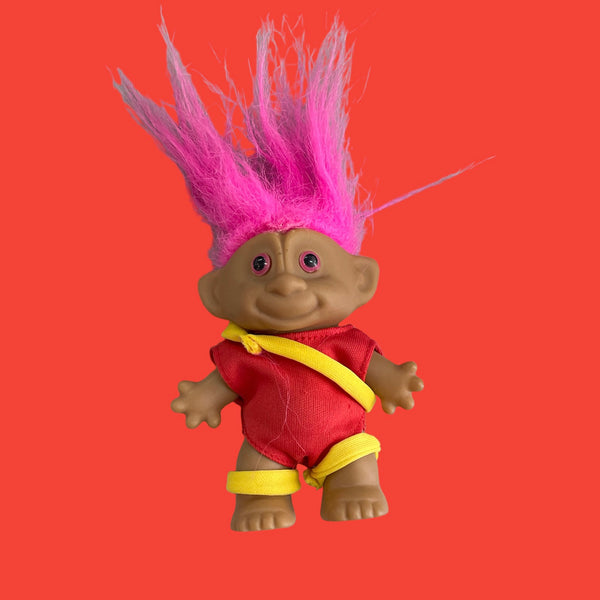 Baby Troll Pink Hair Doll