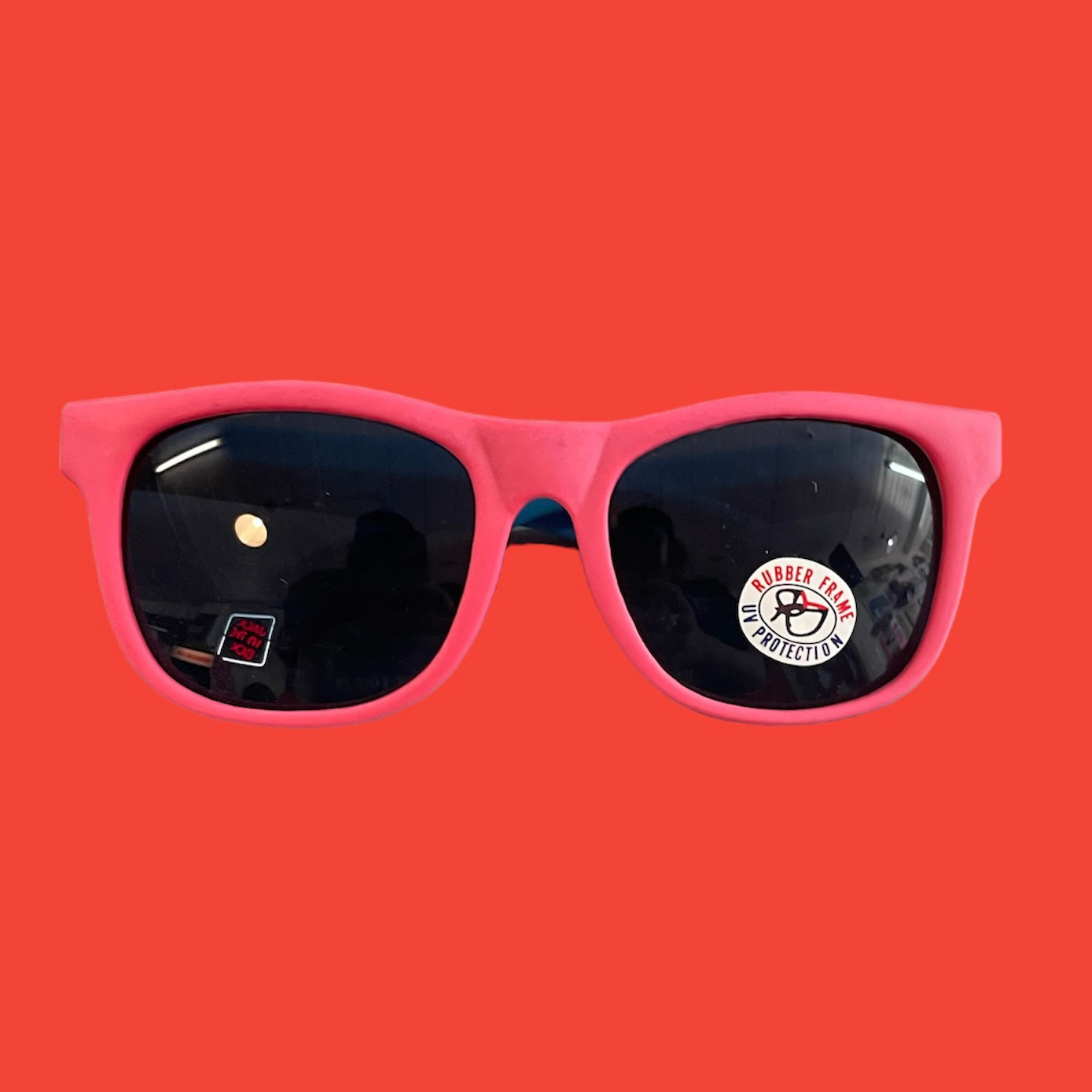 Vintage 80s Pink & Blue Sunglasses